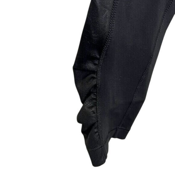 High Waist Yoga Pants with Floral Design Tummy Control Workout Pants‎ women yoga - Picture 7 of 11